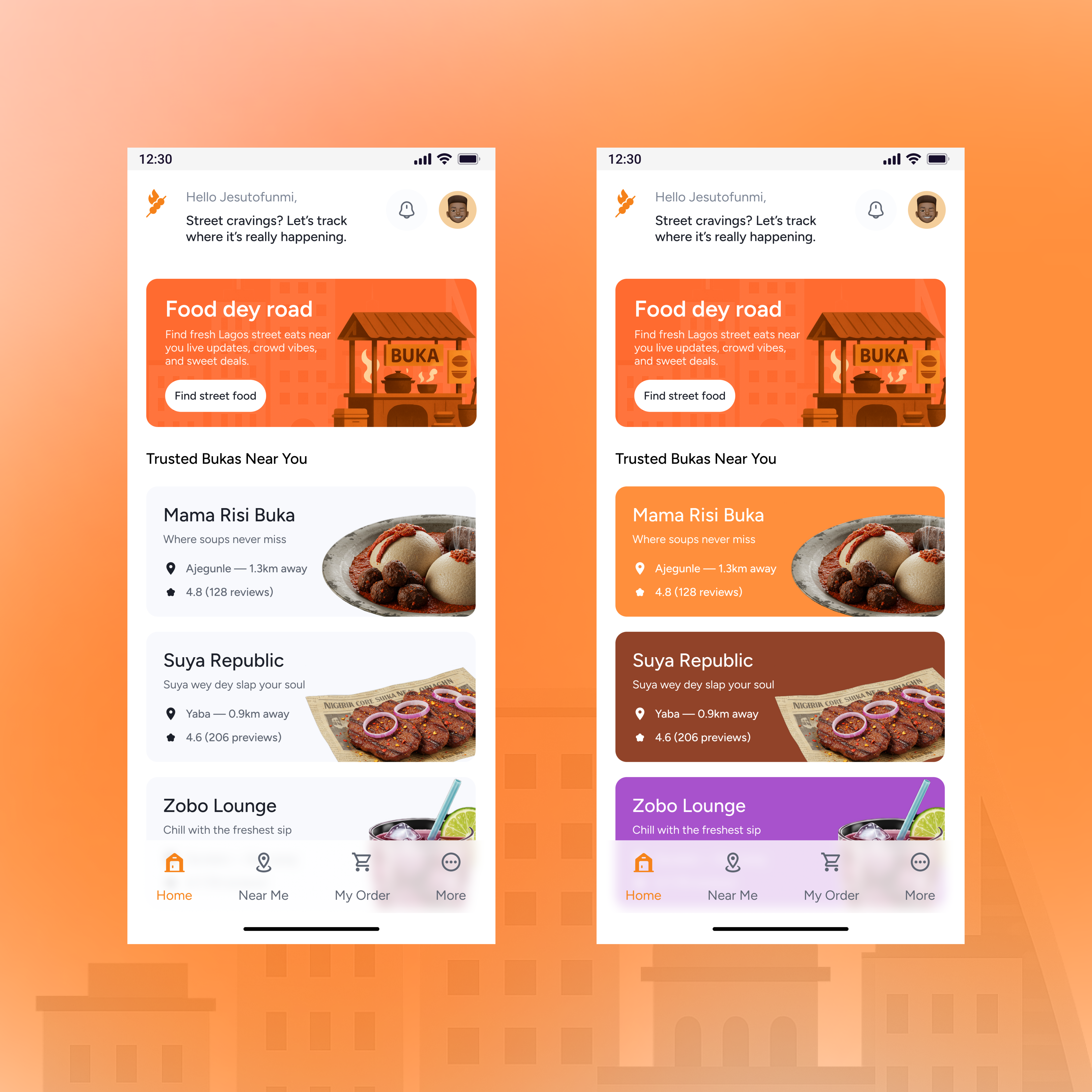 Restaurant Ordering System - Streamlined food ordering interface